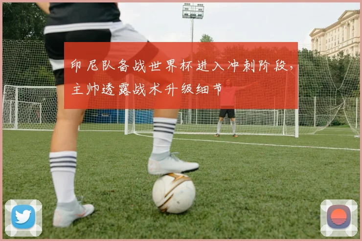 印尼队备战世界杯进入冲刺阶段,主帅透露战术升级细节